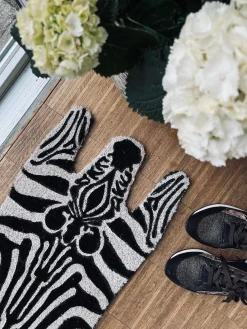 DØRMÅTTE 40x75 ZEBRA Kokos