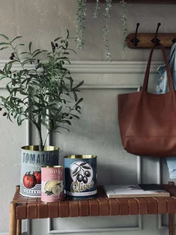 Dåser med italiensk print - Sæt med 3 stk