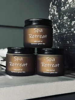 Duftelys 3 stk – BAMBOO / GREEN TEA