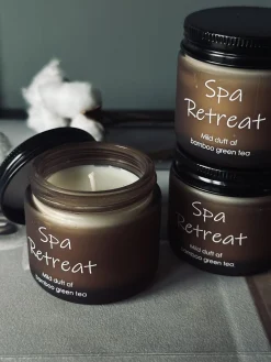 Duftelys 3 stk – BAMBOO / GREEN TEA