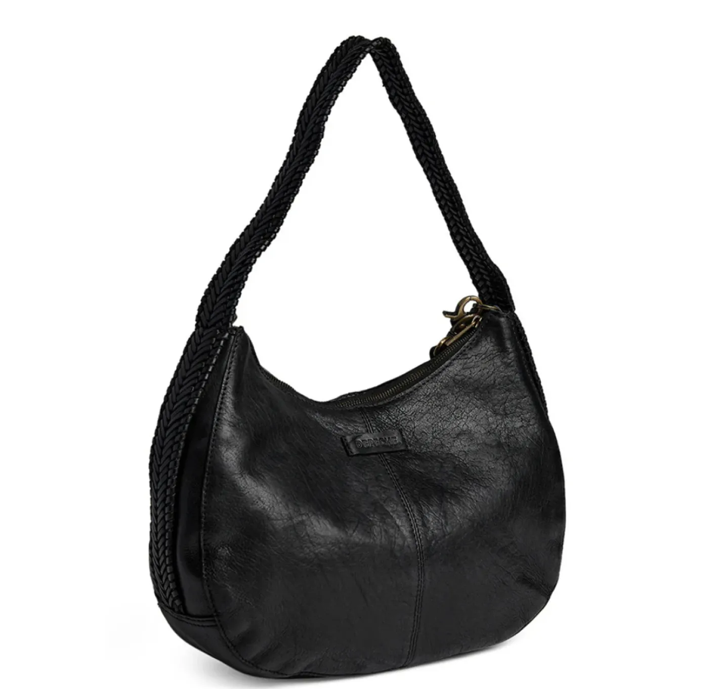 Eksklusiv skuldertaske - Flettet skulderrem