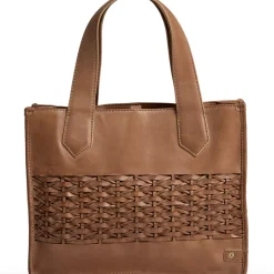 Elegant håndtaske - Camel