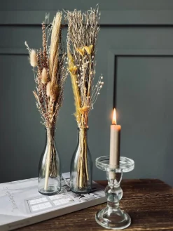 Evighedsbuket med vase - Mix farver 57cm