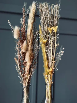 Evighedsbuket med vase - Mix farver 57cm