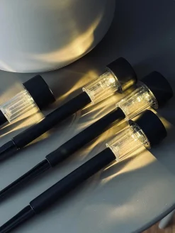 Fakkel Effekt Black – Sæt med 4 stk