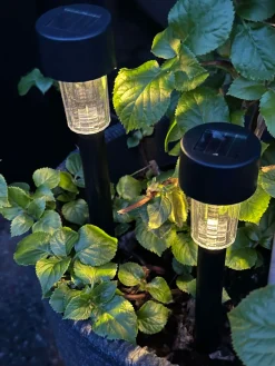 Fakkel Effekt Black – Sæt med 4 stk