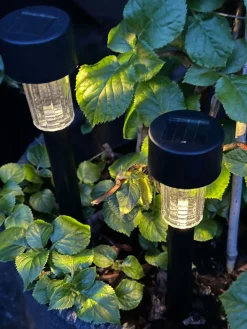 Fakkel Effekt Black – Sæt med 4 stk