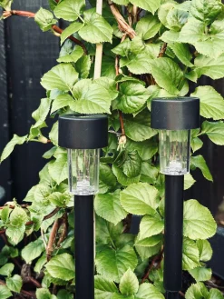 Fakkel Effekt Black – Sæt med 4 stk