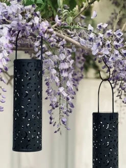 Fakkel med solceller – 2 stk STARS & MOON