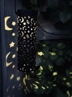 Fakkel med solceller – 2 stk STARS & MOON