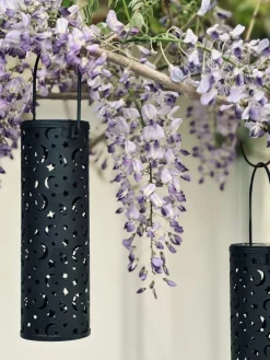 Fakkel med solceller – 2 stk STARS & MOON