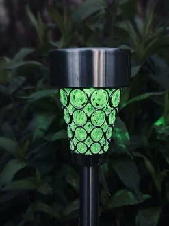 Fakkel med solceller – Color