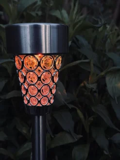 Fakkel med solceller – Color