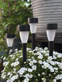 Fakkel med solceller – Sæt med 4 stk.