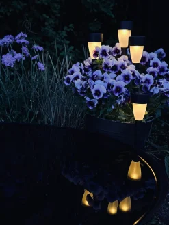 Fakkel med solceller – Sæt med 4 stk.