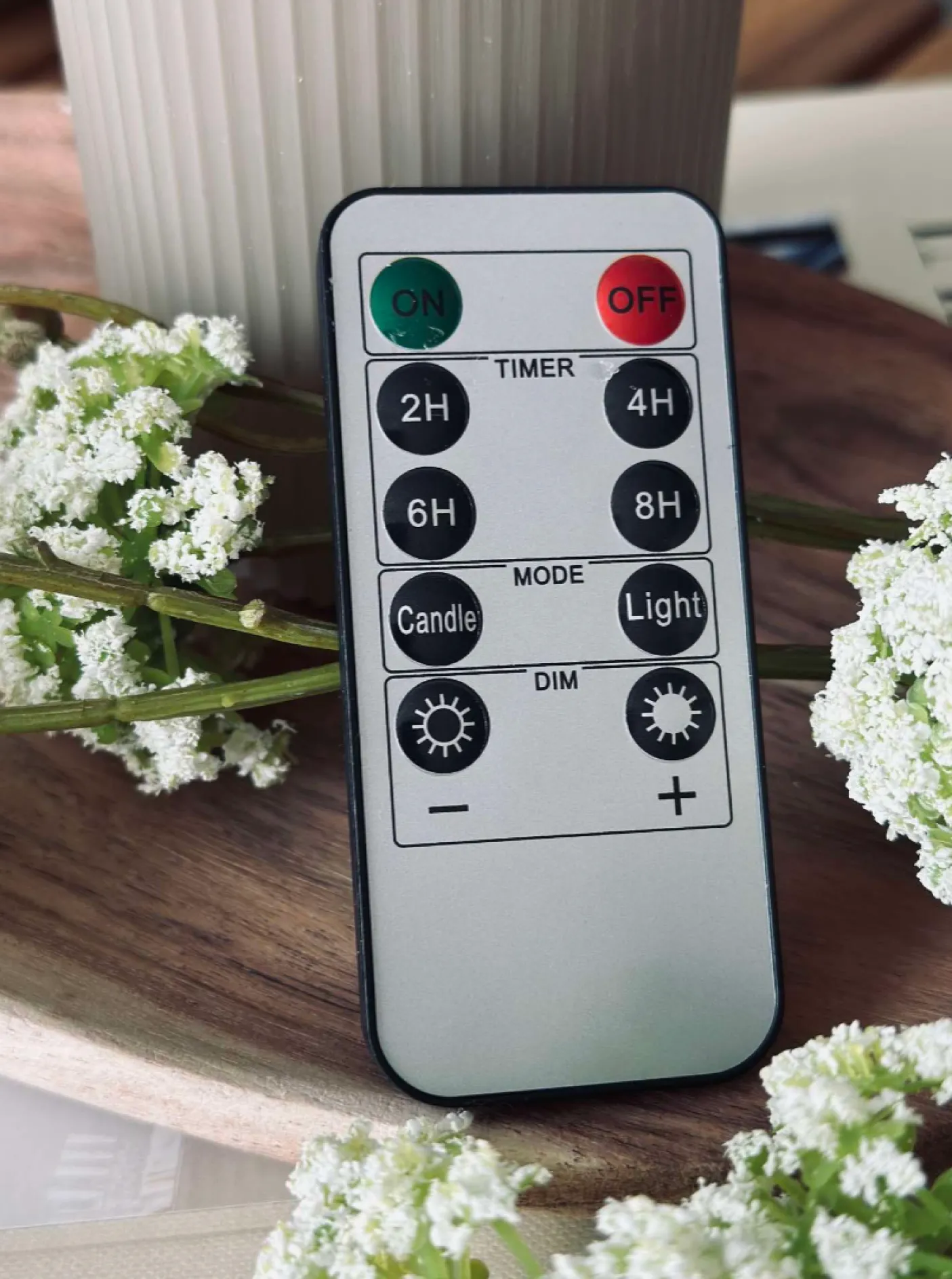 Fjernbetjening til Stagelys og bloklys - Dacore