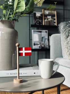 Flag Dannebrog wood - Flere størrelser