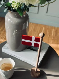 Flag Dannebrog wood - Flere størrelser