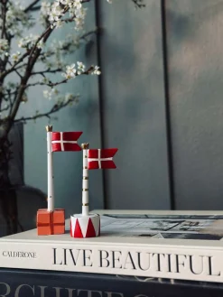 Flag til fødselsdag - 2 stk.