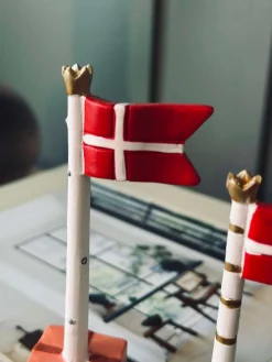 Flag til fødselsdag - 2 stk.