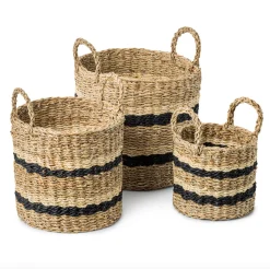 Fletkurve i søgræs med striber - Sæt 3 stk