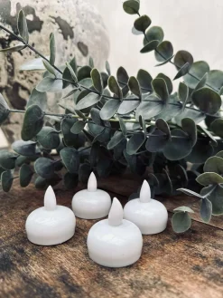 Flydelys - Sæt med 4 stk.