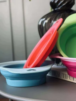 Foldbar Hundeskål - Colormix