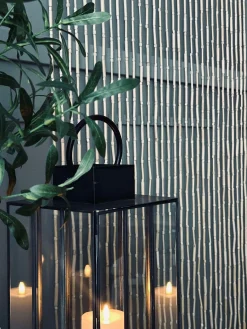 Forhæng i Bambus Natur - 90x180cm