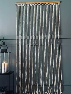 Forhæng i Bambus Natur - 90x180cm