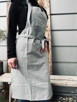 Forklæde - Grå