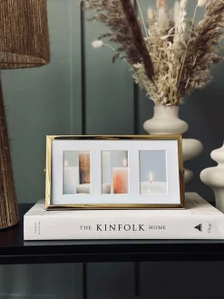 Fotoramme - Guld Metal