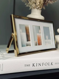 Fotoramme - Guld Metal