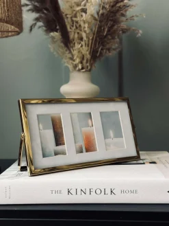 Fotoramme - Guld Metal