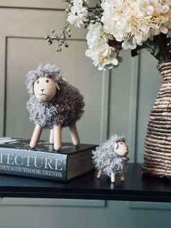 Får langhåret - Grå lille