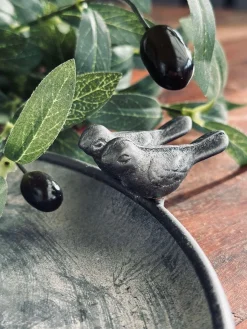 Fuglebad Zink - Flere størrelser