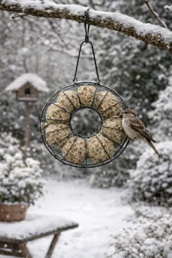 Fuglefoderautomat til mejsebolde
