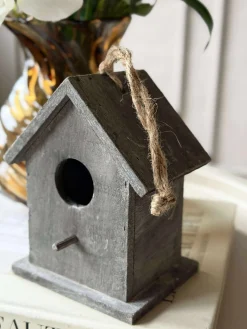 Fuglehus i træ - Grå