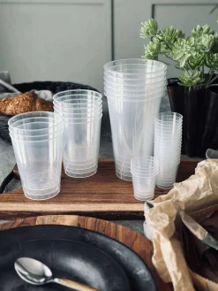 Genanvendelige ølglas 50 cl - 6stk.