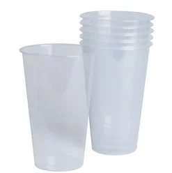 Genanvendelige ølglas 50 cl - 6stk.