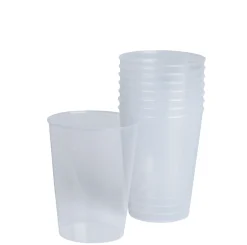 Genanvendelige ølglas 25 cl - 6stk.