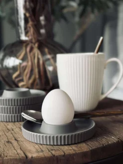 Æggebægre Melamin Taupe - Sæt med 4 stk.