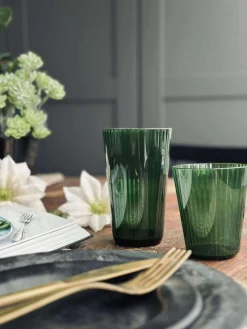 Glas Claire 500ml. Grøn - 2 stk.