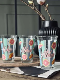 Glas Summer - Sæt af 3 stk.
