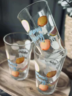 Glas Summer - Sæt af 3 stk.