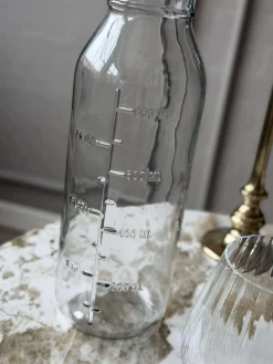 Glasflaske med Måleenheder - 1000 ml