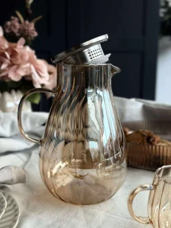 Glaskande med riller