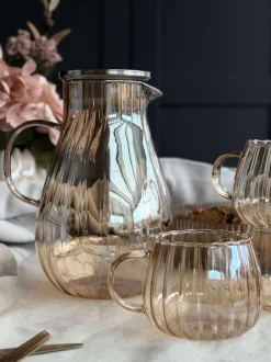 Glaskande med riller