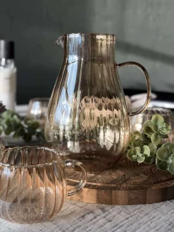 Glaskande med riller