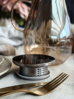 Glaskande med riller