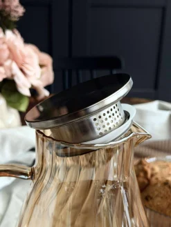 Glaskande med riller